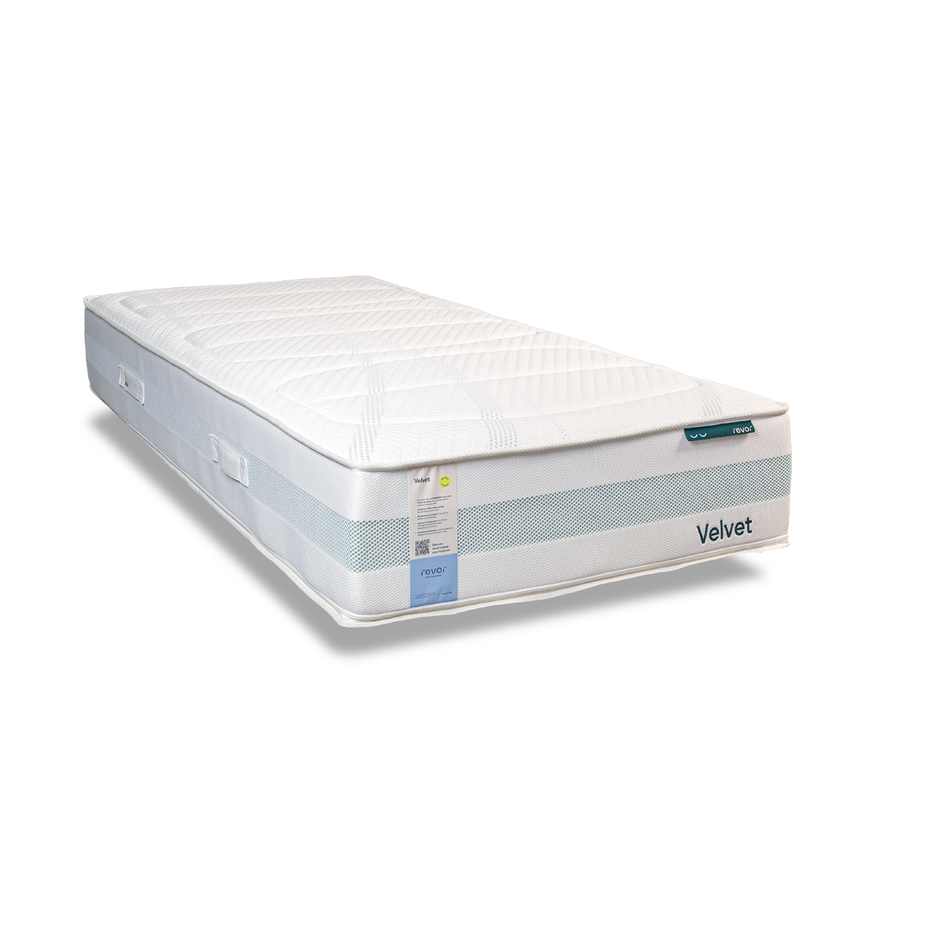 Doorsnede Revor Velvet Anatomic: 1500 Anatomic-veren, keuze Organic Latex of Rememory Foam